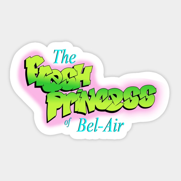The Fresh Princess of Bel-Air Sticker by stickerfule